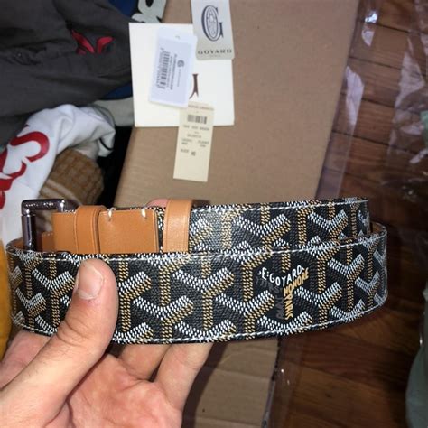 black goyard belt|goyard belt barneys.